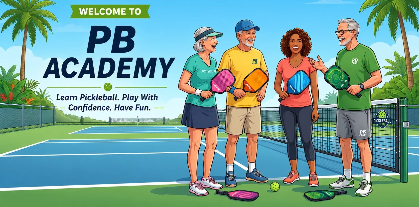 PB Academy Pickleball Courts